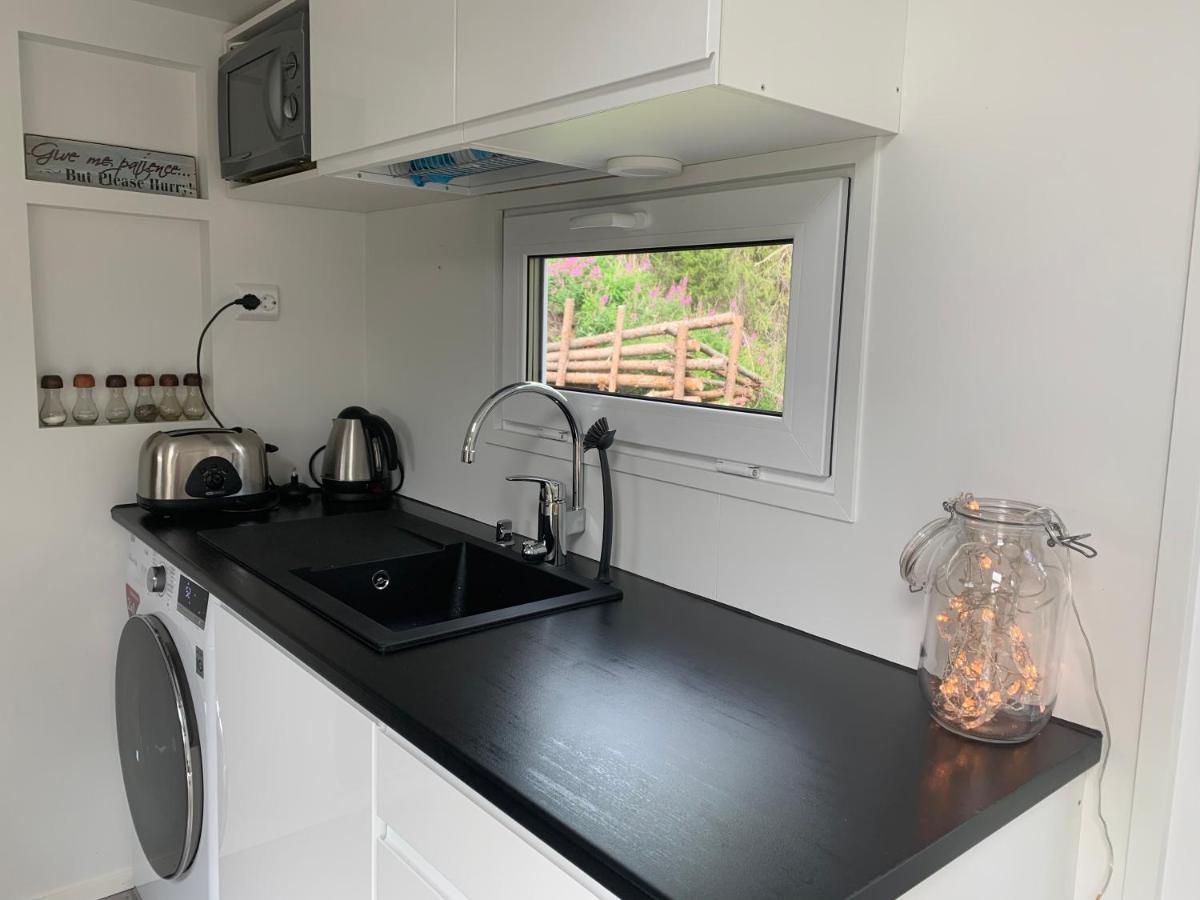 Villa Luxus Tiny House Saagala Tornio Exterior foto