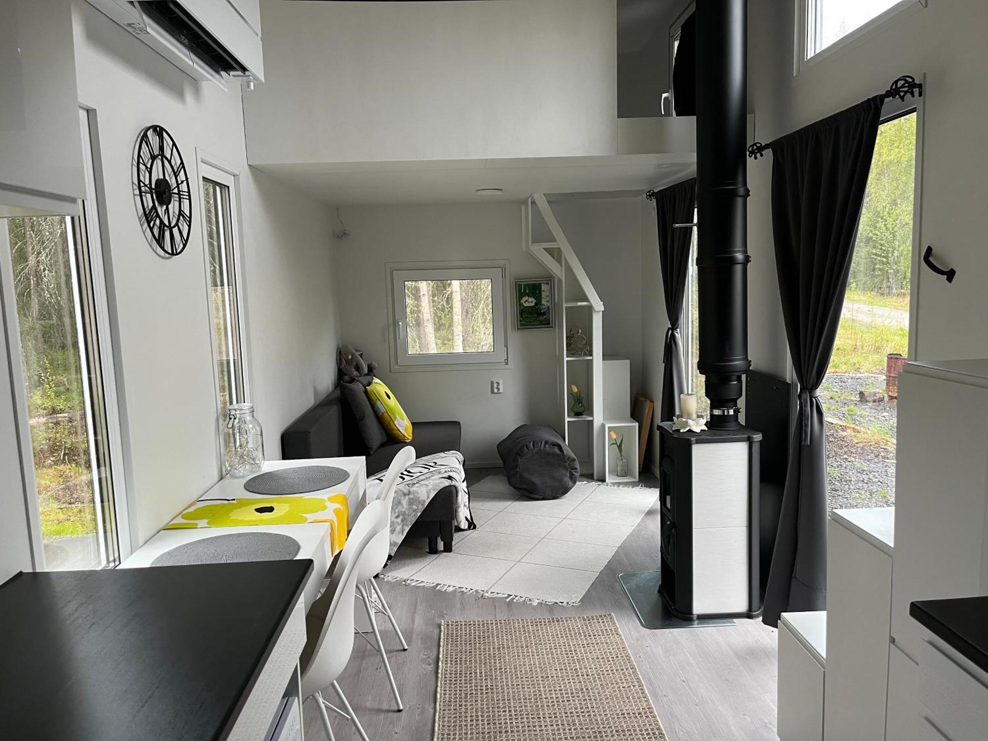 Villa Luxus Tiny House Saagala Tornio Exterior foto