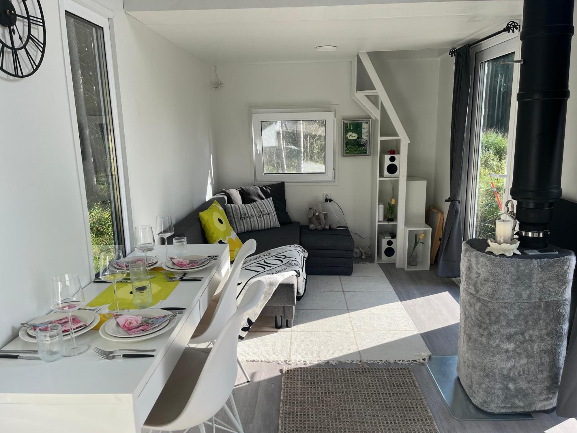 Villa Luxus Tiny House Saagala Tornio Exterior foto