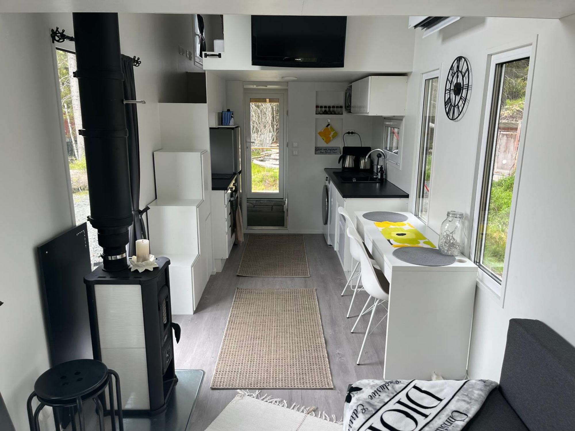 Villa Luxus Tiny House Saagala Tornio Exterior foto